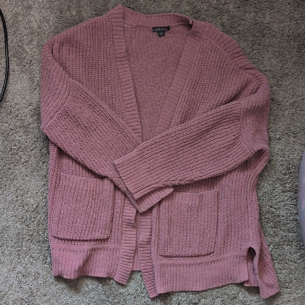 Wild Fable Dusty Rose Knit Cardigan